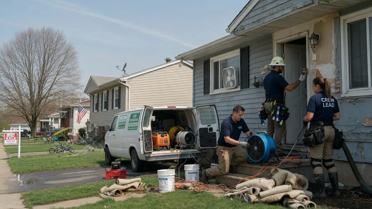 Flood Cleanup in Elizabethville, PA near me