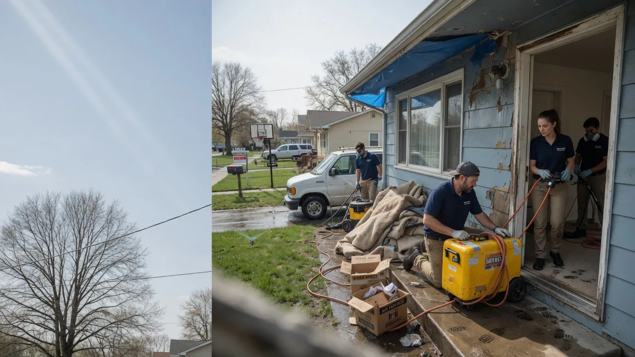 Basement Flood Cleanup in Elizabethville, PA near me